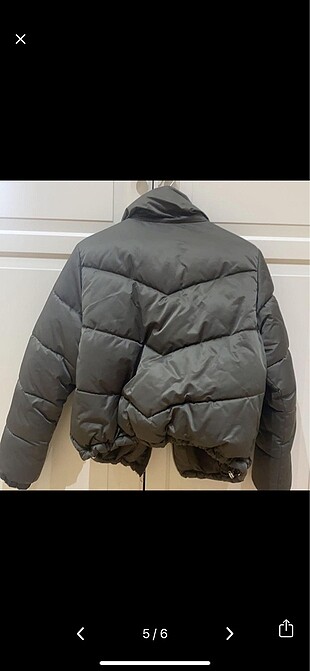 Bershka Bershka m beden haki yeşil şişme mont