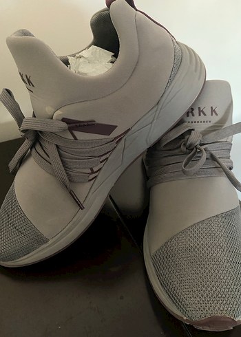 Gri ARKK Bağcıklı Kadın Sneakers - Görsel 3