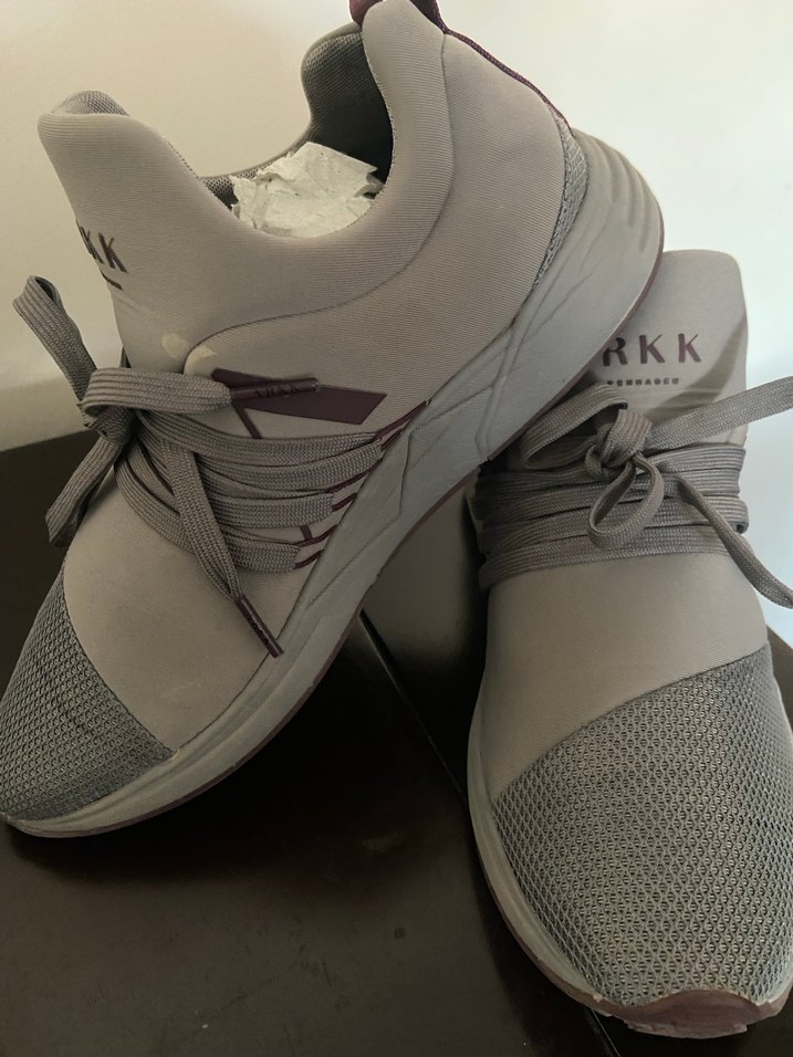 Gri ARKK Bağcıklı Kadın Sneakers - Görsel 3