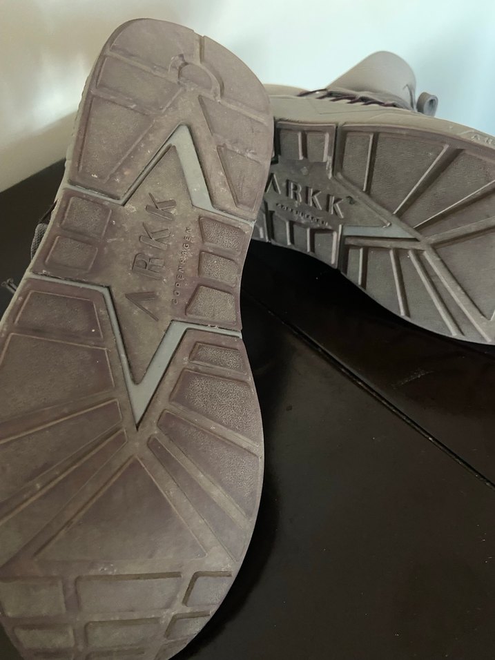 Gri ARKK Bağcıklı Kadın Sneakers - Görsel 4