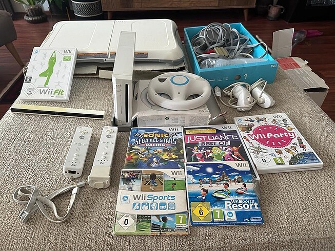 Wii sport oyun konsolu