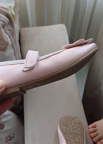 Kız Çocuk Pembe Fiyonk Detaylı Babet - Görsel 3