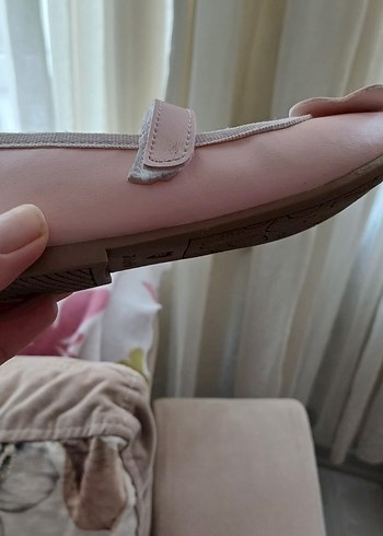 Kız Çocuk Pembe Fiyonk Detaylı Babet - Görsel 4