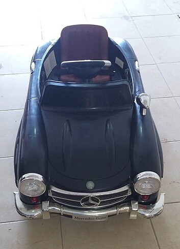 Mercedes 300 sl akülü araba lityum bataryalı