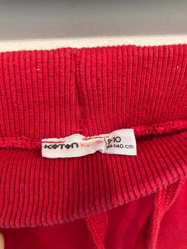 Kırmızı Çocuk Eşofman Altı - Görsel 3