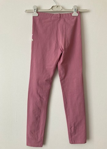 Pembe Kız Tayt Yıldız Detaylı - Görsel 3