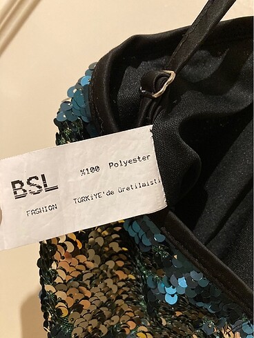 s Beden siyah Renk Pullu Büstiyer