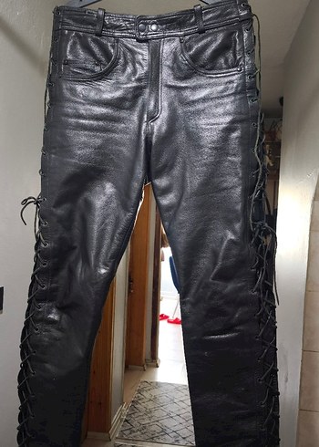 Derimod Chopper Pantolon Hakiki Dana Derisi