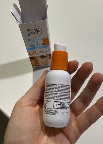 Garnier Ambre Solaire SPF 50 Serum Güneş Koruyucu - Görsel 4