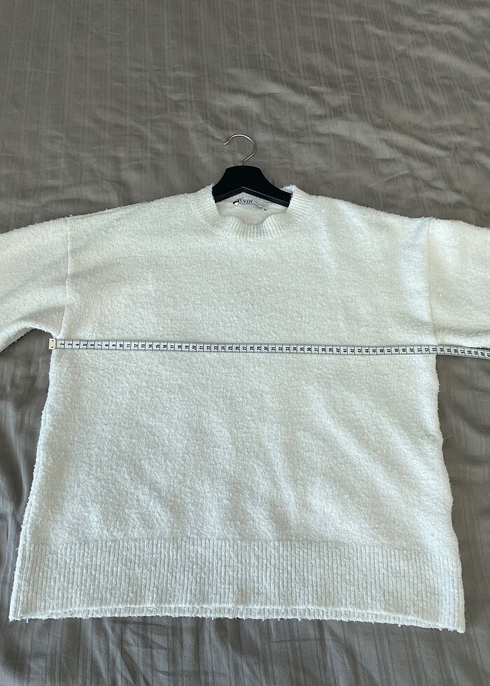 DİLVİN BEYAZ KAZAK - Görsel 4