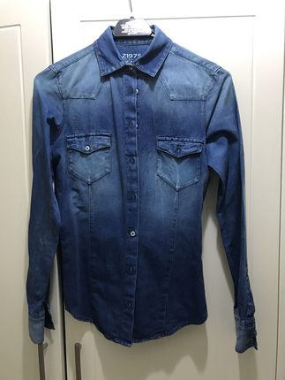 xs Beden Zara Denim Gömlek XS