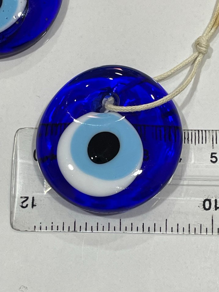 17 adet 4 cm cam nazar boncuğu - Görsel 4
