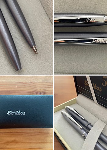 scrikss çift kalem set