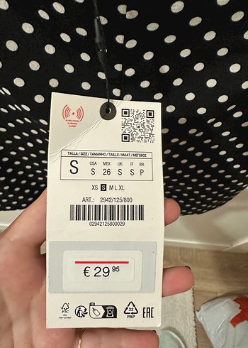 Zara Zara Puantiyeli Etek