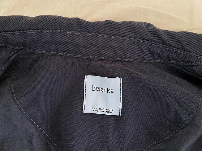 s Beden lacivert Renk Bershka Ceket