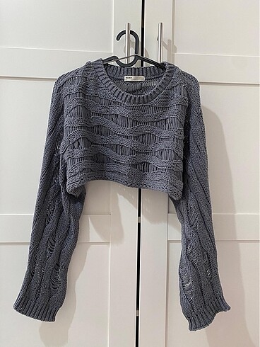 Pull &Bear Örgü Crop