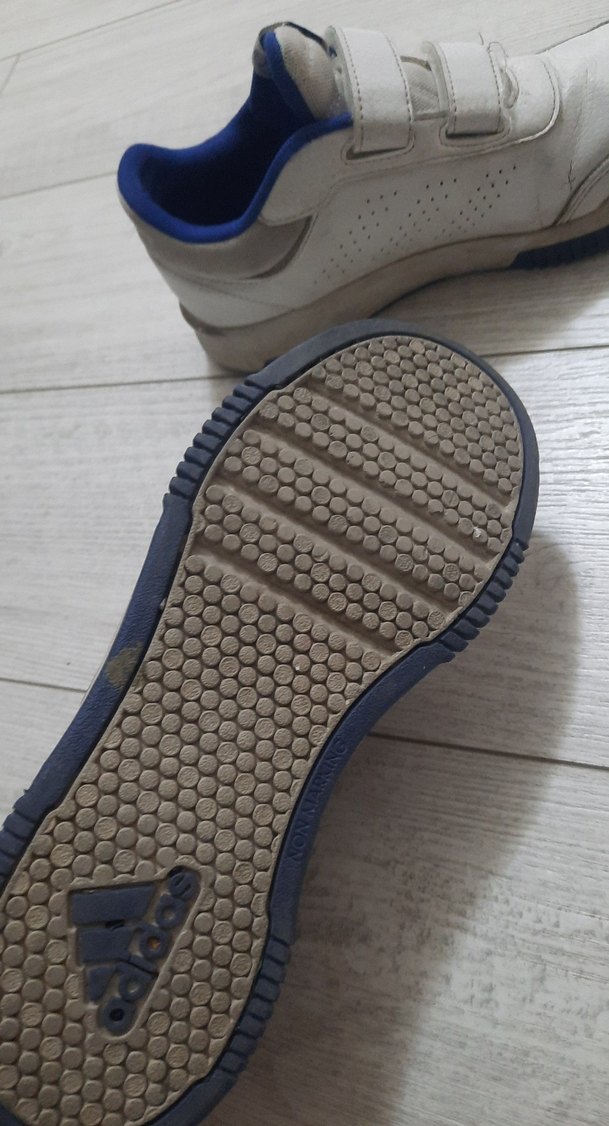 Erkek Çocuk Beyaz Cırt Cırtlı Spor Ayakkabı orjinal - Görsel 3