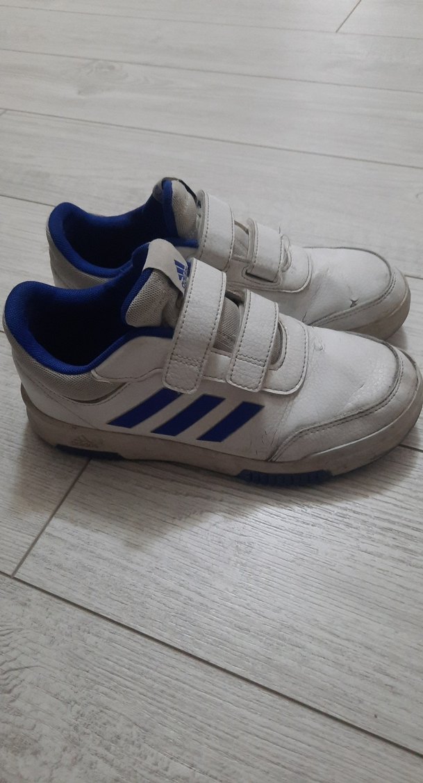 Erkek Çocuk Beyaz Cırt Cırtlı Spor Ayakkabı orjinal - Görsel 2