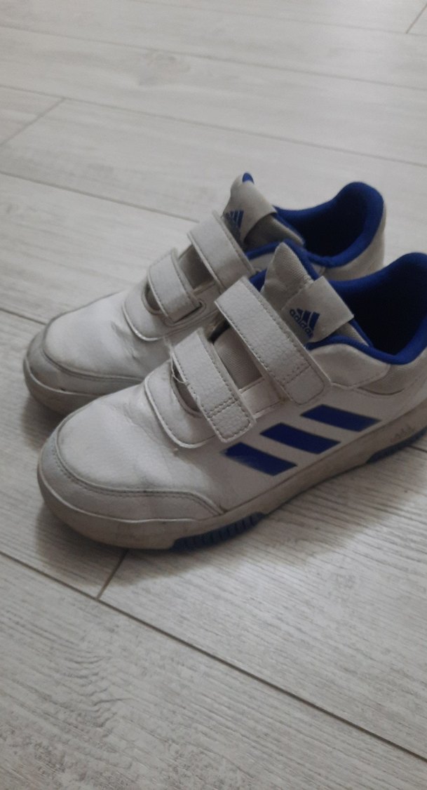 Erkek Çocuk Beyaz Cırt Cırtlı Spor Ayakkabı orjinal - Görsel 4