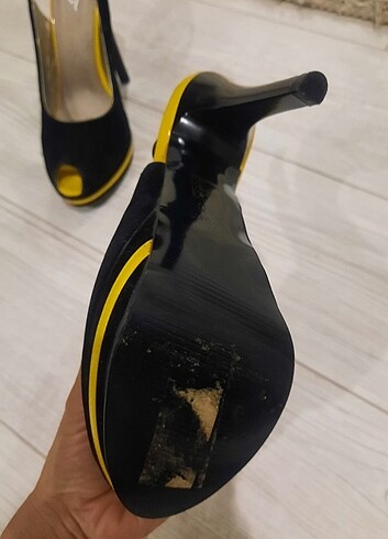 36 Beden siyah Renk Ince topuklu ayakkabı