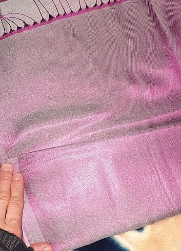 2 renkli şal - Görsel 3