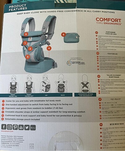 Diğer ERGOBABY OMNİ 360 KANGURU