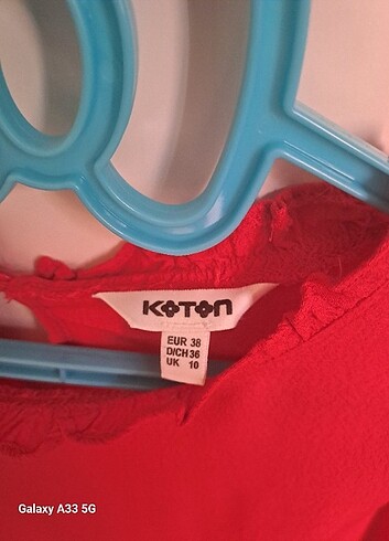 Koton Koton Bluz 38 Beden / M beden