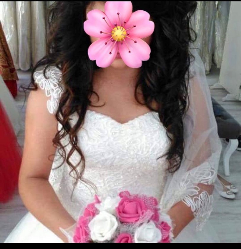 Straplez Uzun Prenses Gelinlik - Görsel 2