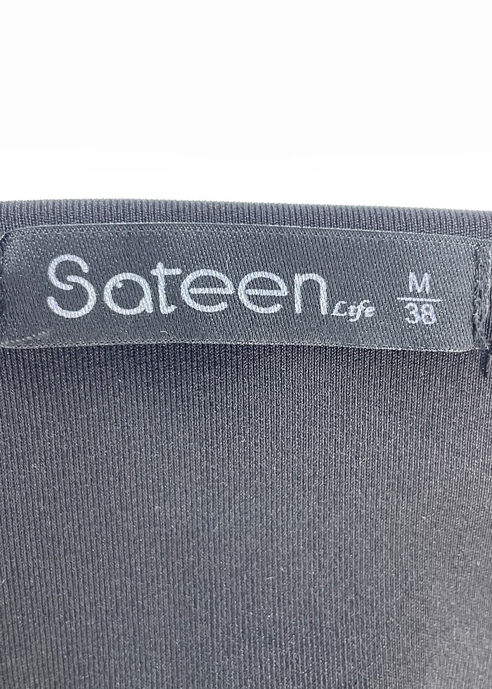 Saten Kısa Elbise %70 İndirimli. - Görsel 4