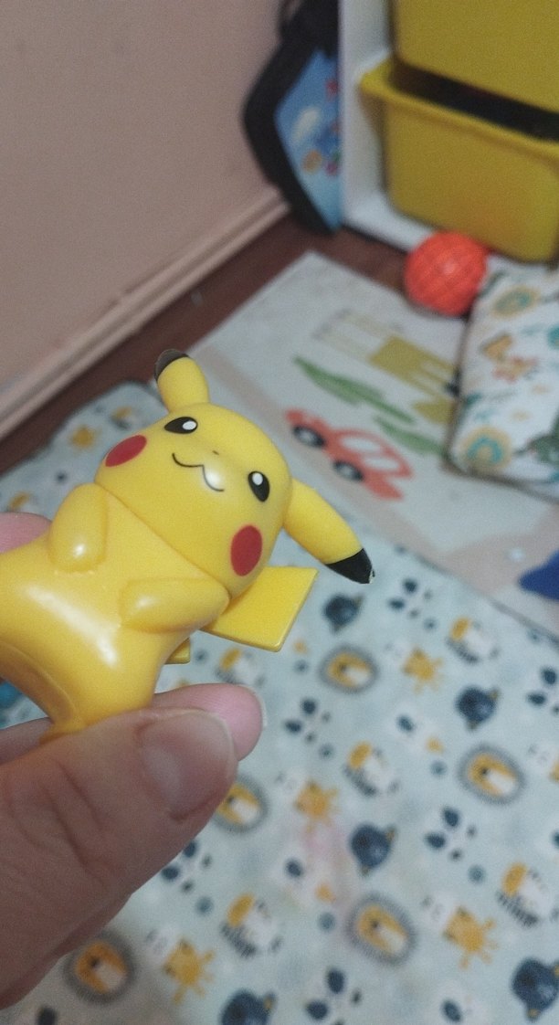 Sarı Pikachu Aksiyon Figürü - Görsel 2