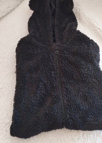 Siyah Peluş Bebek Tulumu - Görsel 3