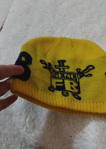 Sarı Örgü Bere - Görsel 3