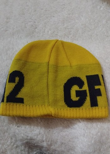 Sarı Örgü Bere - Görsel 2