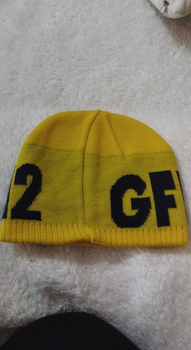 Sarı Örgü Bere - Görsel 2