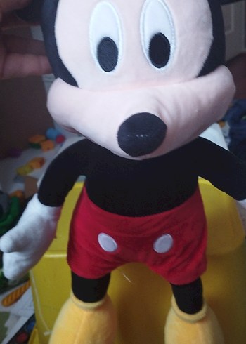 Renkli Mickey Mouse Peluş Oyuncak - Görsel 3