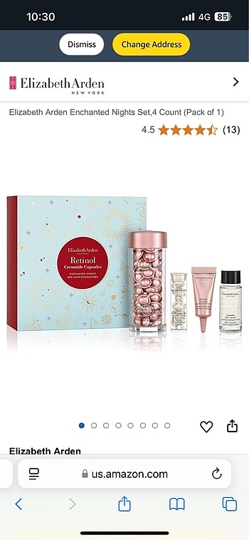 Elizabeth arden seti