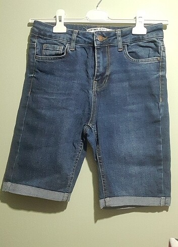 Koton denim sort mavi 25 beden ..jean short