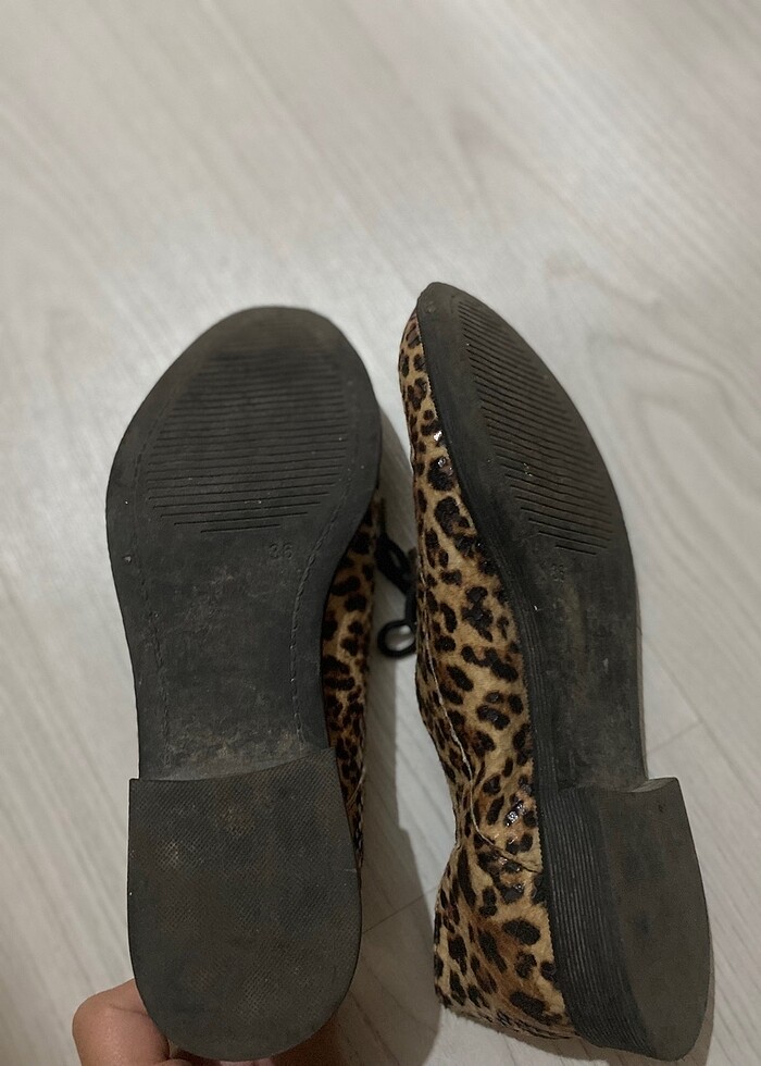 Leopar bayan ayakkabı - Görsel 3