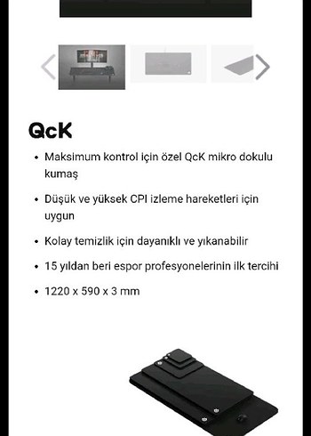  Beden Renk steelseries 3xl maus pedi