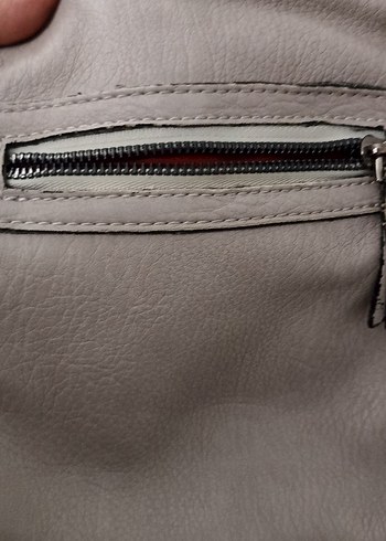 Gri Yılan Desenli Zincir Detaylı Kadın El Zinciri - Görsel 3