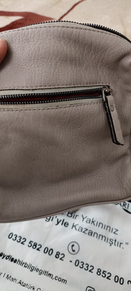 Gri Yılan Desenli Zincir Detaylı Kadın El Zinciri - Görsel 2