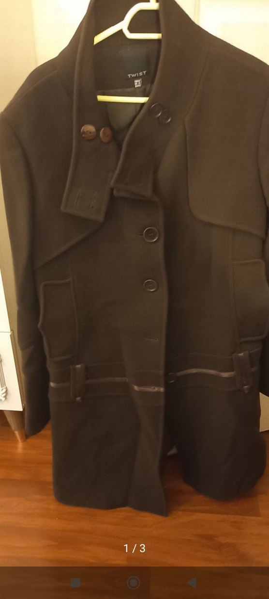 tivist kahverengi bayan kabanı - Görsel 3