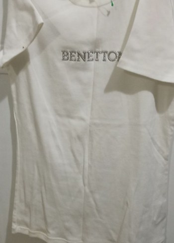 Benetton Beyaz Tisort