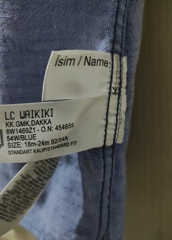 LC Waikiki LC Waikiki erkek çocuk gömlek