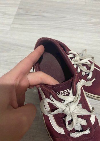 Vans Bordo Kadın Sneakers Orjinal Vans