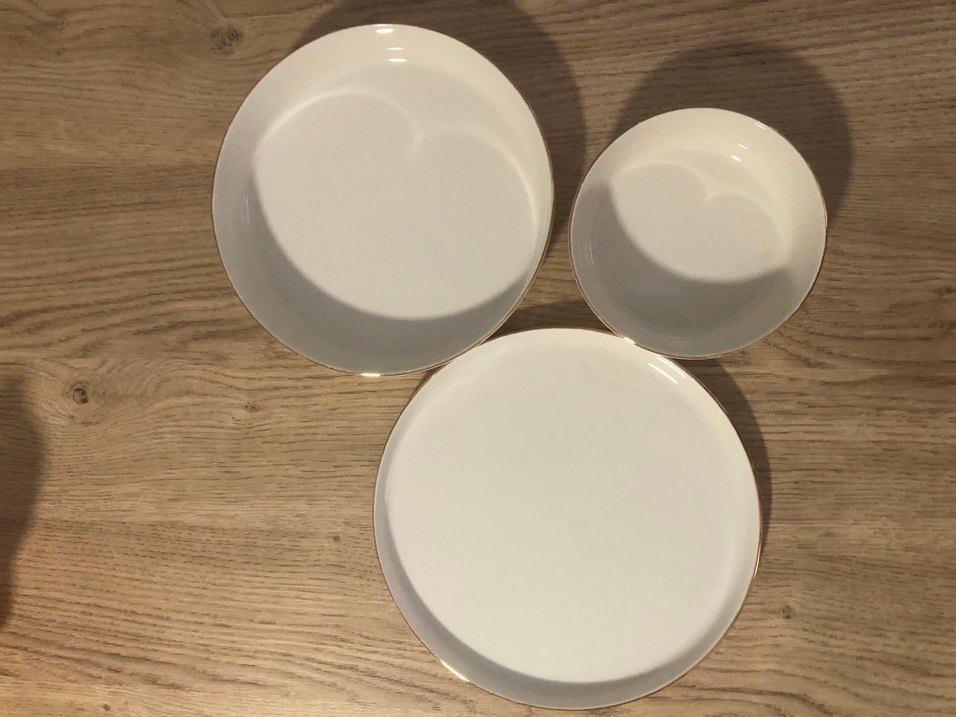 Porland Chopin Altın Yaldız Yemek Takımı - Görsel 2