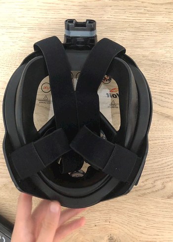 Siyah Fermuarlı Yüzücü Gözlüğü - Görsel 5