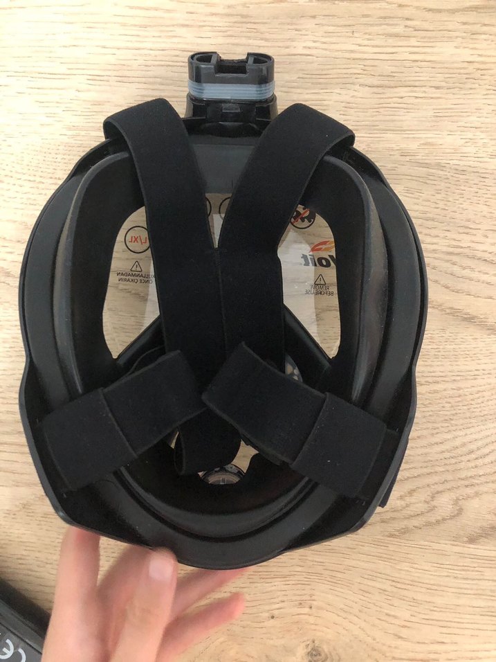 Siyah Fermuarlı Yüzücü Gözlüğü - Görsel 5