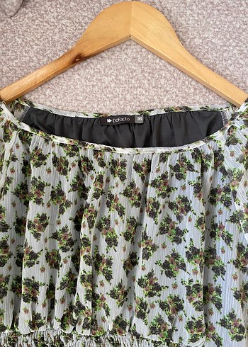 Çiçek Desenli Bohem Midi Elbise - Görsel 2