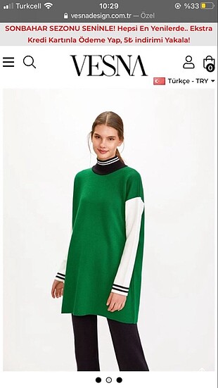 Vesna Design Biyeli Triko Kazak